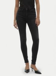 Vero Moda Jeansy Flash 10298722 Czarny Skinny Fit. Czarne jeansy Vero Moda, l, bez wzorów. Za 109.99 zł.