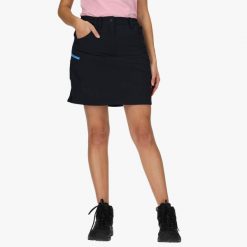 Spódnica turystyka damska Swedemount Glittertind Skirt szybkoschnąca. Niebieskie spódnice SWEDEMOUNT, bez wzorów. Za 249.99 zł.