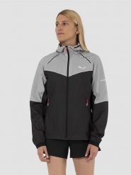 Salewa Kurtka funkcyjna "Pedroc PTX" w kolorze antracytowo-szarym rozmiar: 40. Czarne kurtki sportowe Salewa, m, bez wzorów, bez kaptura, outdoorowe. Za 654.95 zł.