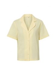 Marie Lund Damska koszulka do piżamy Kobiety Bawełna (100%) żółty jednolity, XL. Żółte piżamy Marie Lund, bez wzorów, z bawełny, bez ramiączek. Za 229.95 zł.