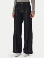 Tommy Hilfiger Jeansy Indie WW0WW51408 Granatowy Wide Leg. Niebieskie jeansy TOMMY HILFIGER, bez wzorów. Za 649.99 zł.