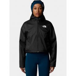 Płaszcz przeciwdeszczowy damski The North Face W Cropped Quest. Czarne płaszcze The North Face, xs, bez wzorów, bez kaptura. Za 569.00 zł.