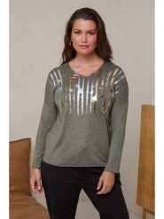 Curvy Lady Sweter w kolorze khaki rozmiar: 48/50. Brązowe swetry Curvy Lady, bez wzorów, z bawełny, bez ramiączek. Za 139.45 zł.