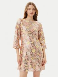 Bruuns Bazaar Sukienka koktajlowa Alternifolius BBW4520 Kolorowy Regular Fit. Sukienki Bruuns Bazaar, bez wzorów, z syntetyku, wizytowe, bez kołnierzyka, bez ramiączek. Za 1,019.00 zł.