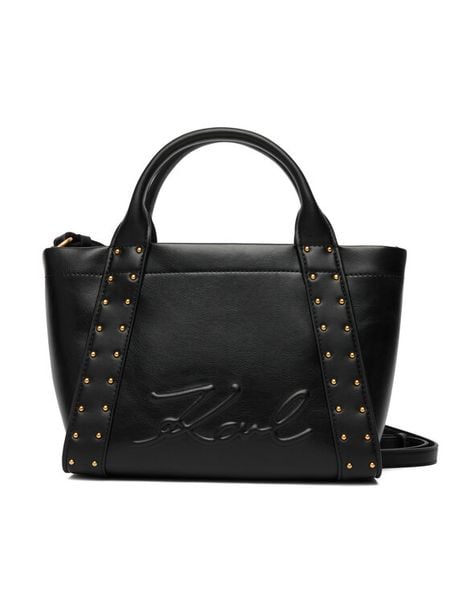 KARL LAGERFELD Torebka B1W30262 Czarny. Czarne torebki klasyczne KARL LAGERFELD, bez wzorów, ze skóry, bez dodatków. Za 849.99 zł.