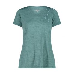 Koszulka damska CMP. Niebieskie koszulki sportowe CMP, bez wzorów, bez ramiączek, trekkingowe. Za 192.00 zł.