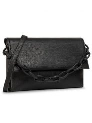 Jenny Fairy Torebka EBG13196 Czarny. Czarne torebki klasyczne Jenny Fairy, bez wzorów, ze skóry, bez dodatków. Za 40.49 zł.