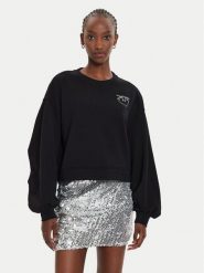 Pinko Bluza Ceresole Maglia 102827 A24F Czarny Regular Fit. Czarne bluzy Pinko, l, bez wzorów, z bawełny, bez kaptura. Za 459.99 zł.