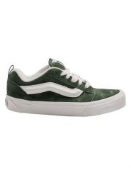 Vans Skórzane sneakersy "Knu Skool" w kolorze zielonym rozmiar: 44. Zielone trampki Vans, bez wzorów, bez zapięcia. Za 239.99 zł.