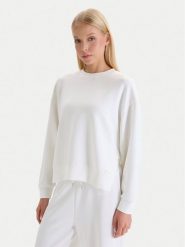 Beverly Hills Polo Club Bluza W126-BHLSS-1040-01X Biały Regular Fit. Białe bluzy Beverly Hills Polo Club, l, bez wzorów, bez kaptura. Za 149.99 zł.