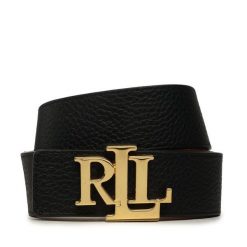 Pasek LAUREN RALPH LAUREN. Czarne paski Lauren Ralph Lauren, bez wzorów. Za 491.99 zł.