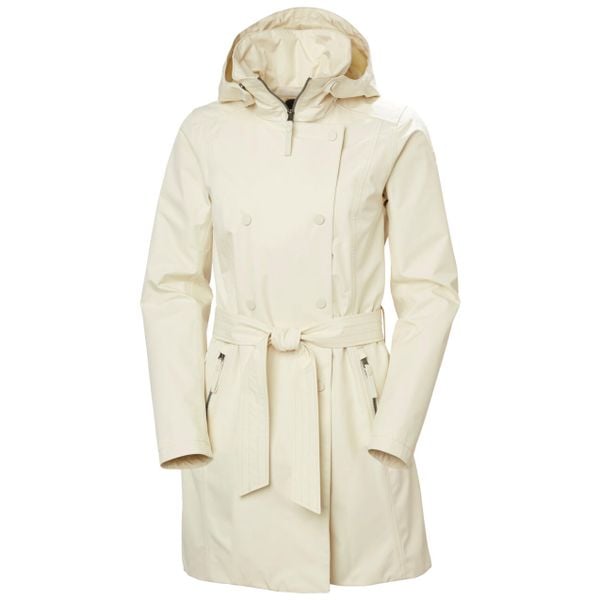 Płaszcz damski Helly Hansen Welsey II. Białe płaszcze Helly Hansen, na lato, xl, bez wzorów, z materiału, bez kaptura. Za 925.00 zł.