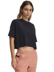 Under Armour Koszulka sportowa w kolorze czarnym rozmiar: S. Czarne koszulki sportowe Under Armour, bez wzorów, z materiału, bez ramiączek, outdoorowe. Za 61.60 zł.