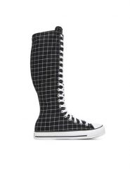 Converse Trampki Chuck Taylor All Star XXHi Plaid A13019C Czarny. Czarne trampki Converse, bez wzorów, z materiału, bez zapięcia. Za 519.99 zł.