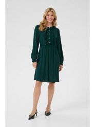 Cream Sukienka w kolorze zielonym rozmiar: 34. Zielone sukienki Cream, z aplikacjami, bez kołnierzyka, bez ramiączek, midi. Za 154.95 zł.
