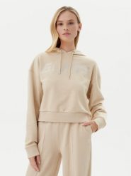 Guess Bluza V5GQ09 KCRP0 Beżowy Relaxed Fit. Brązowe bluzy Guess, xl, z aplikacjami, z bawełny, bez kaptura. Za 399.99 zł.
