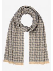 More & More Szal w kolorze beżowo-niebieskim rozmiar: onesize. Brązowe szaliki More & More, bez wzorów, z materiału. Za 61.45 zł.