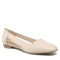 Baleriny Lasocki. Brązowe baleriny Lasocki, bez wzorów, bez obcasa. Za 159.99 zł.