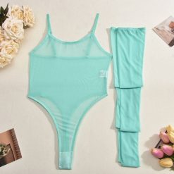 Body transparentne na wyjątkowe okazje Shemika. Niebieskie body Intica, m, bez wzorów. Za 119.00 zł.
