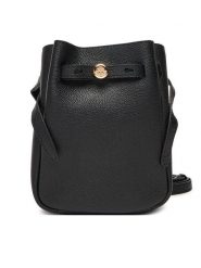 Tory Burch Torebka Romy Small 171002 Czarny. Czarne listonoszki Tory Burch, bez wzorów, ze skóry, bez dodatków. Za 1,619.00 zł.