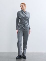 BGN Bluza w kolorze szarym rozmiar: 36. Szare bluzy BGN, bez wzorów, z kapturem. Za 100.99 zł.