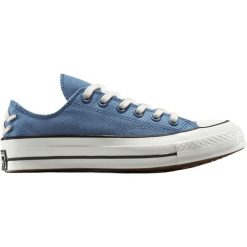 Buty sportowe Converse Chuck 70 Crafted Laces. Niebieskie obuwie sportowe Converse, bez zapięcia. Za 490.00 zł.