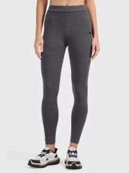 LEGGINSY DAMSKIE 4F DŁUGIE SPORTOWE KOLOR SZARY. Szare legginsy 4f, l, bez wzorów, z bawełny, na fitness i siłownię. Za 79.99 zł.