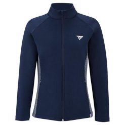 Damska bluza dresowa Tecnifibre Tour 2024. Niebieskie bluzy TECNIFIBRE, m, bez wzorów, z dresówki, bez kaptura. Za 329.40 zł.