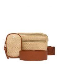 Steve Madden Torebka Bclarke 13002441 Beżowy. Brązowe listonoszki Steve Madden, bez wzorów, ze skóry, bez dodatków. Za 429.99 zł.