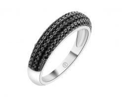 Pierścionek srebrny z cyrkoniami. Szare pierścionki Apart, z cyrkonią, srebrne. Za 179.00 zł.