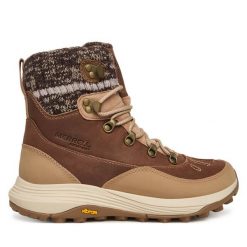Śniegowce Merrell. Brązowe trapery i śniegowce Merrell. Za 899.99 zł.
