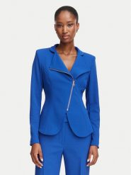 Rinascimento Marynarka CFC0130203003 Niebieski Slim Fit. Niebieskie marynarki i żakiety Rinascimento, s, bez wzorów, z syntetyku. Za 609.99 zł.
