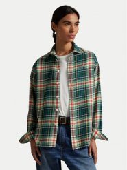 Polo Ralph Lauren Koszula 211A95156002 Zielony Relaxed Fit. Zielone koszule Polo Ralph Lauren, xxs, bez wzorów, z bawełny, bez kołnierzyka, bez ramiączek. Za 919.99 zł.
