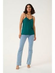 Cream Top w kolorze turkusowym rozmiar: XXL. Niebieskie topy Cream, xxl, bez wzorów, z koronki, bez kołnierzyka, bez ramiączek. Za 69.95 zł.