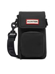 Hunter Torebka C-HTR-B-015-08 Czarny. Czarne listonoszki Hunter, bez wzorów, z syntetyku, bez dodatków. Za 99.99 zł.