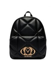 LOVE MOSCHINO Plecak JC4037PP1PLC0000 Czarny. Czarne plecaki Love Moschino, bez wzorów, ze skóry. Za 1,059.00 zł.