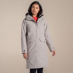 Parka dla kobiet Craghoppers Rosalind II. Szare parki Craghoppers, sportowe, bez kaptura. Za 722.00 zł.
