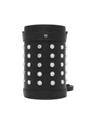PINKO Torebka Mini Bucket AI 25-26 PLTT 105911 A2XQ Czarny. Czarne listonoszki Pinko, bez wzorów, ze skóry, bez dodatków. Za 1,649.00 zł.