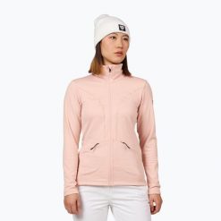 Bluza damska Rossignol Blackside Fleece Fz. Czerwone bluzy Rossignol, na zimę, bez wzorów, bez kaptura. Za 329.99 zł.