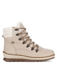 Remonte Botki R8485-60 Beżowy. Brązowe botki Remonte, bez wzorów, ze skóry, bez obcasa, na płaskiej podeszwie, bez zapięcia. Za 328.99 zł.