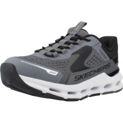 Buty SKECHERS GLIDE STEP PLUS VISTA LANE Szary. Szare trekkingi Skechers, z syntetyku, trekkingowe. Za 277.24 zł.