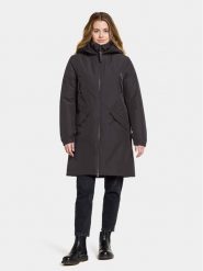 Didriksons Parka Bente Wns Parka 504921 Czarny Regular Fit. Czarne parki Didriksons, z syntetyku, bez kaptura. Za 659.99 zł.