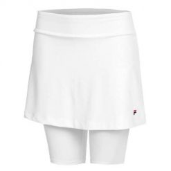 Spodnie treningowe damskie Fila FBL202122001. Białe spodnie sportowe Fila, l, bez wzorów, z materiału, trekkingowe. Za 418.00 zł.