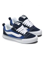 Vans Sneakersy "Knu Skool" w kolorze granatowo-niebieskim rozmiar: 41. Niebieskie trampki Vans, bez wzorów, z materiału, bez zapięcia. Za 290.57 zł.