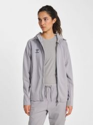 Damska bluza dresowa z kapturem Hummel Cima 2.0. Szare bluzy Hummel, xl, bez wzorów, z dresówki, z kapturem. Za 340.05 zł.