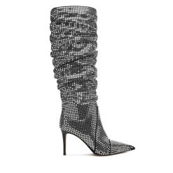 Kozaki MICHAEL Michael Kors. Szare kozaki MICHAEL Michael Kors, bez obcasa, na szpilce, bez zapięcia. Za 1,689.00 zł.