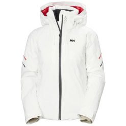 Damska kurtka narciarska Helly Hansen Alphelia Infinity. Czarne kurtki narciarskie Helly Hansen, l, bez wzorów, bez kaptura, narciarskie, primaloft. Za 2,356.50 zł.