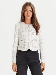 Morgan Marynarka 252-VGABY Écru Slim Fit. Marynarki i żakiety Morgan, bez wzorów, z syntetyku. Za 469.99 zł.