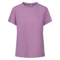 Damska Koszulka Arielle Active T-shirt. Czerwone bluzki Trespass, bez wzorów, bez kołnierzyka, bez ramiączek. Za 105.99 zł.