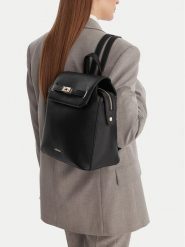 Lasocki Plecak CEO-LSK-L-017-09 Czarny. Czarne plecaki Lasocki, bez wzorów, z materiału. Za 199.99 zł.